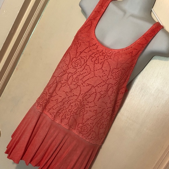 Free People Orange Ombré Tank - Picture 7 of 8